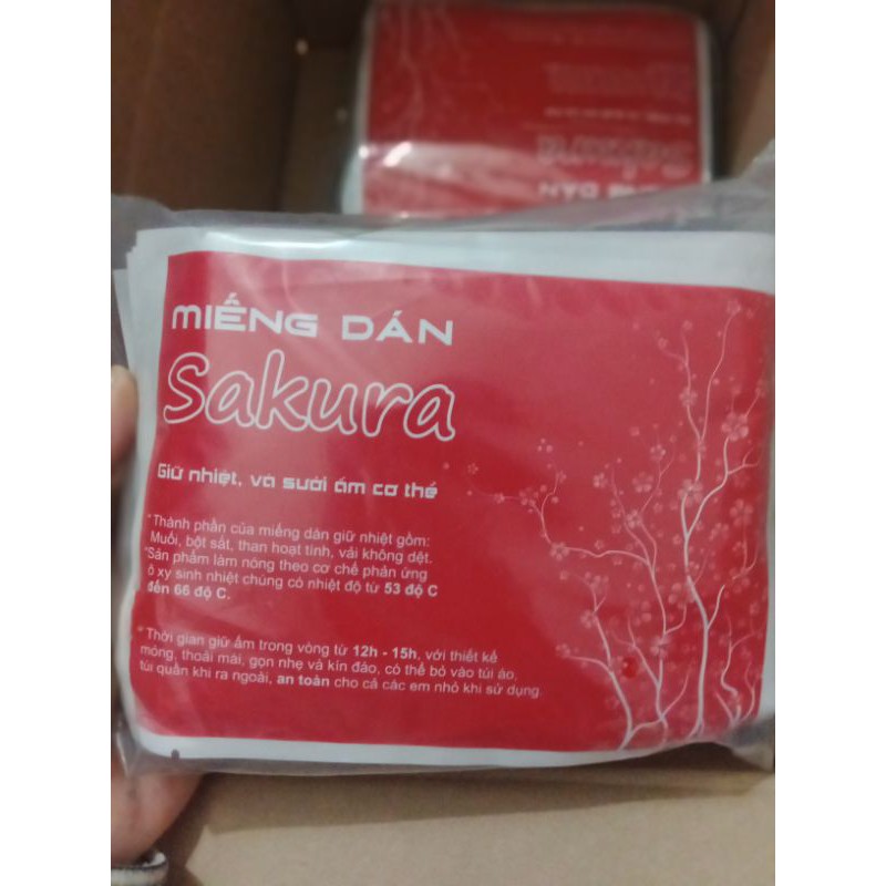 Miếng dán giữ nhiệt Sakura