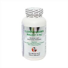 clorpheniramin lọ 1000 viên mỹ