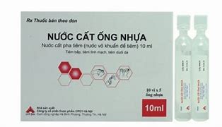 Nước cất nhựa ống 10ml