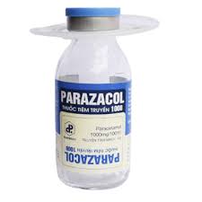 Paracetamol 1000/100ml lọ 100ml truyền TW1 Pharbaco