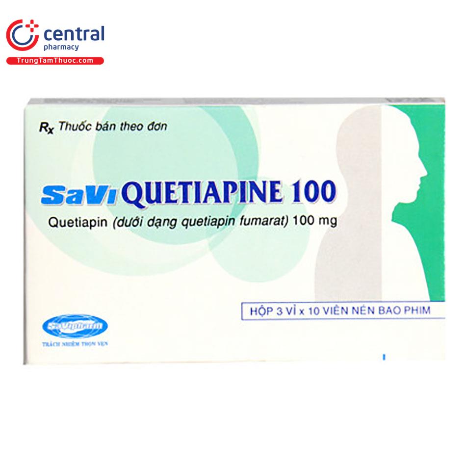 Savi quetiapine 100