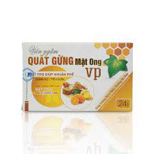 VIÊN NGẬM HO QUẤT - GỪNG - MẬT ONG