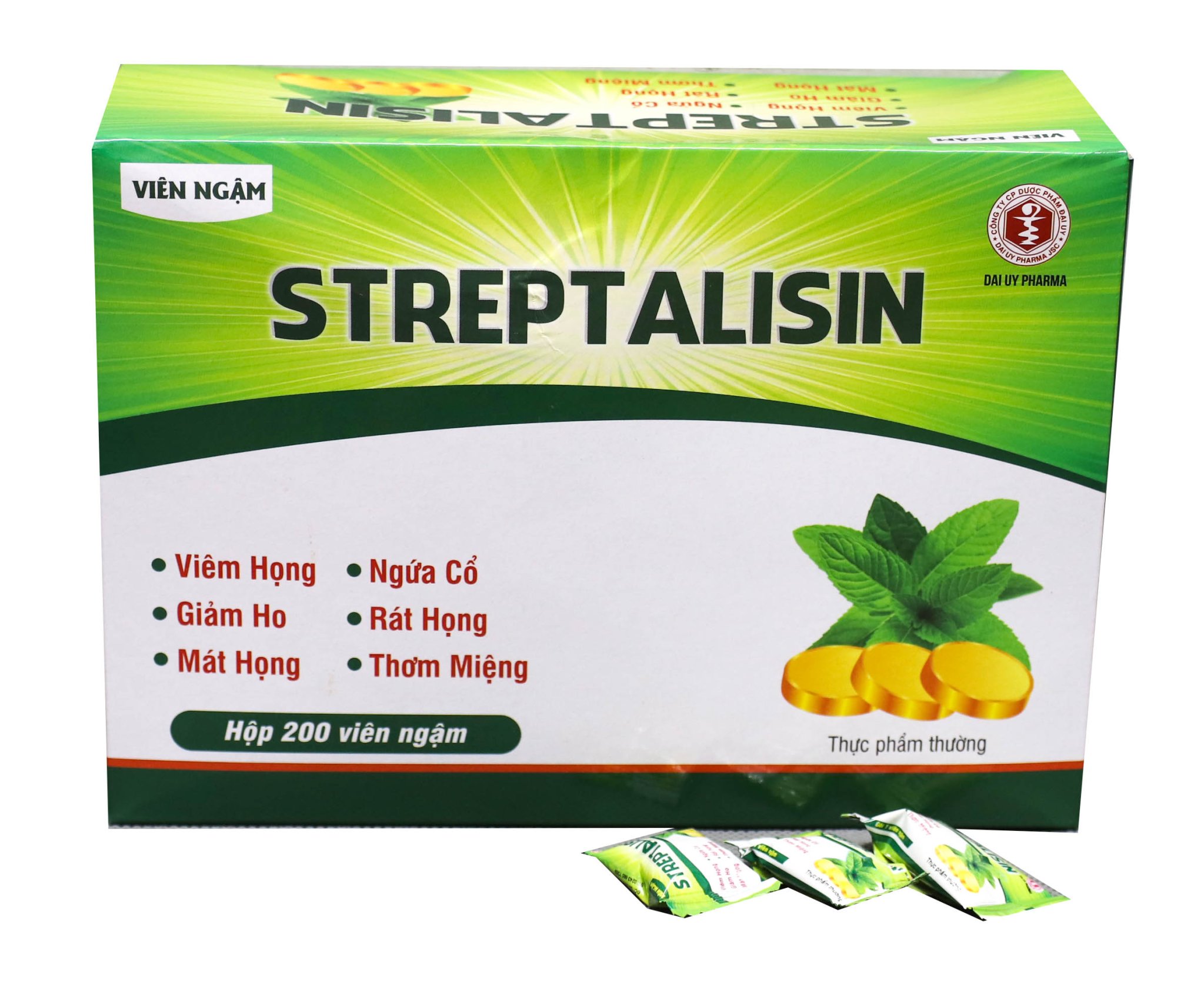 STREPTALISIN Đại Uy (Túi 2 viên)