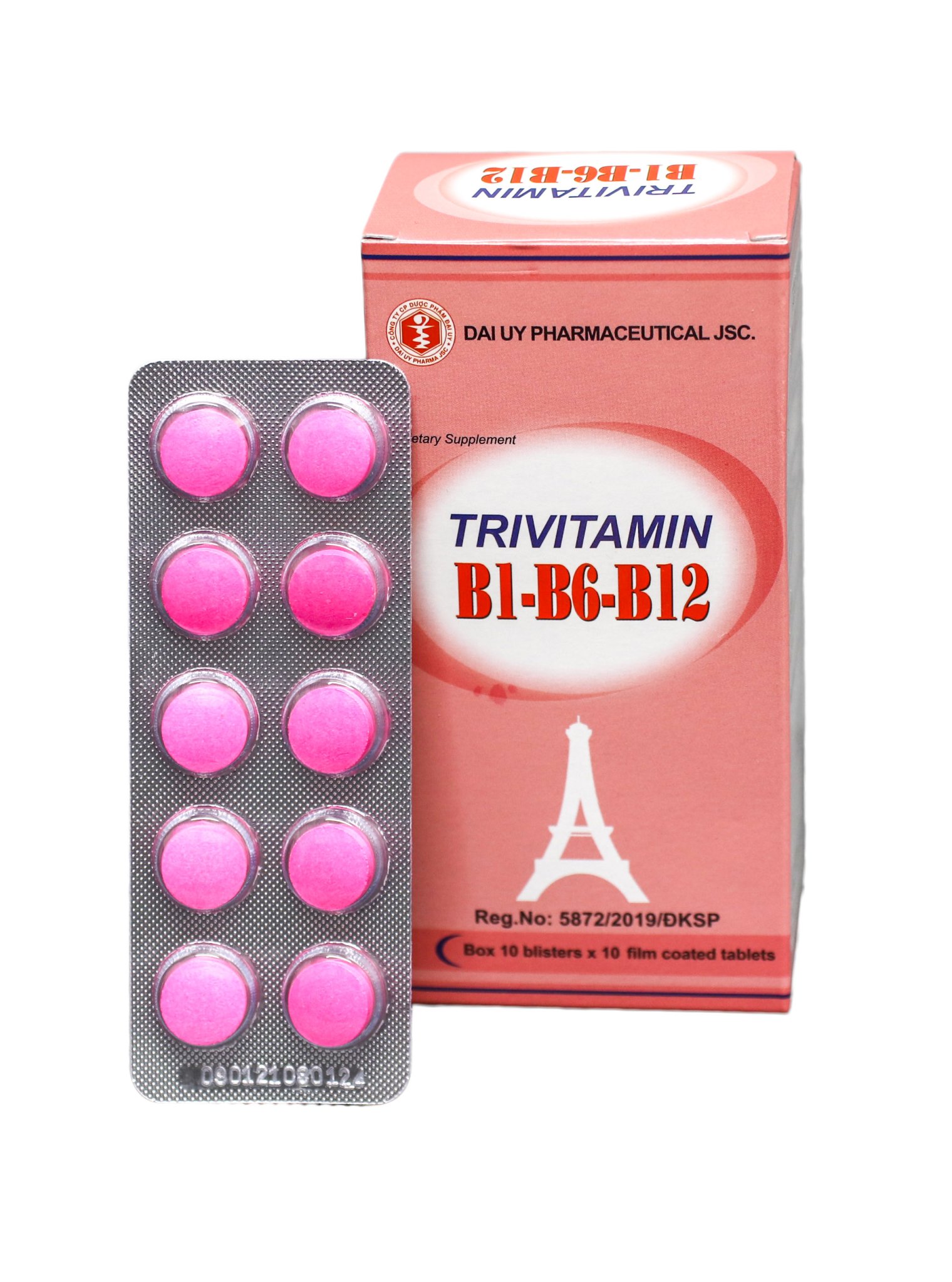 Trivitamin B1 B6 B12 Đại Uy