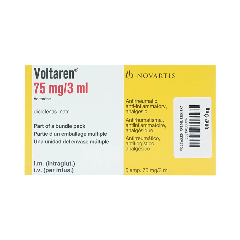 Voltaren 75mg/3ml