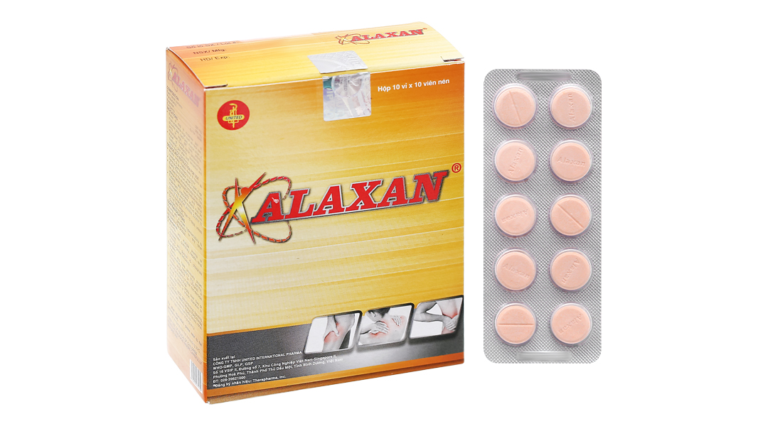 Alaxan 10 viên