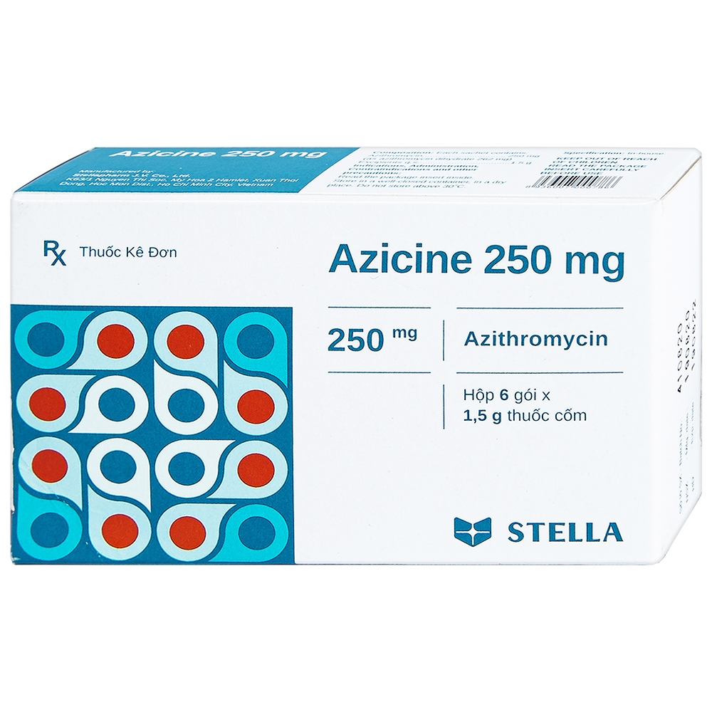 Azicine 250 mg gói