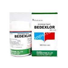 Bedexlor lọ 500 viên nén Hàn Quốc