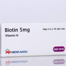 Biotin 5mg Mediplantex