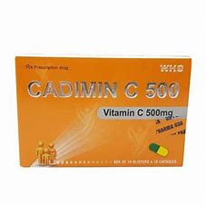 Cadimin C Vitamin C 500mg USP