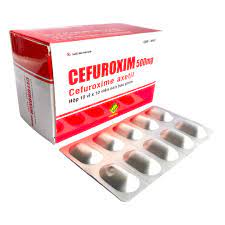 Cefuroxim 500mg hộp 10 vỉ Vidipha