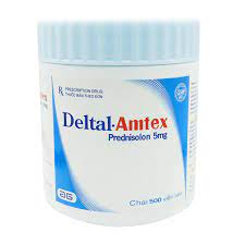 Deltal Amtex Prednisolon 5mg lọ 500 viên Đồng Nai