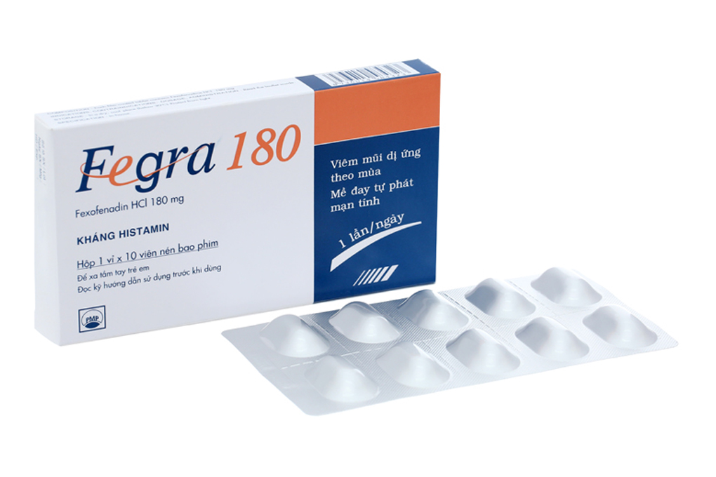 Fegra 180 (Fexofenadine HCL 180)