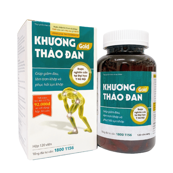 Khương Thảo Đan Gold 120v