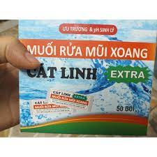 Muối rửa mũi xoang Cát Linh Extra