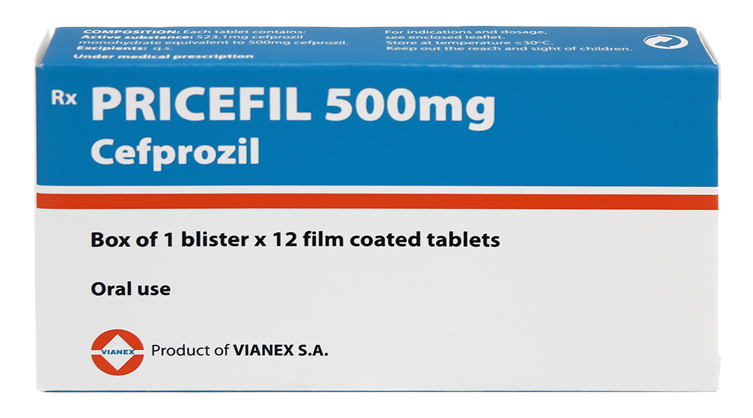 Pricefil 500mg viên