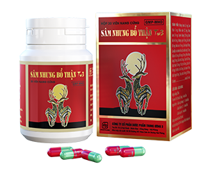 Sâm nhung bổ thận TW3