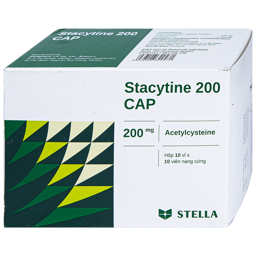 Stacytine 200 CAP Stella( Acetyl Stella)