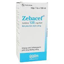 ZEBACEF 125mg/ 5ml