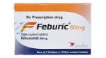 Feburic 80mg (3 vỉ x 10 viên)