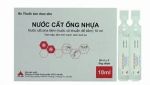 Nước cất nhựa ống 10ml