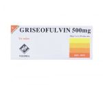 Griseofulvin 500mg Vidipha (2 vỉ x 10 viên)