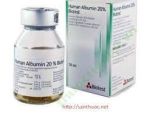 Albumin 20% lọ 50ml truyền Đức