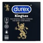 Bao cao su Durex KingTex đen 3 chiếc