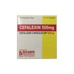 Cephalexin 500 ấn vàng